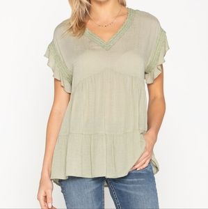 Miss Me Love in Lace Top